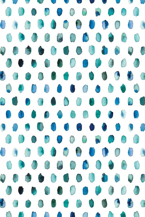 Palette Geometric Dots Blue