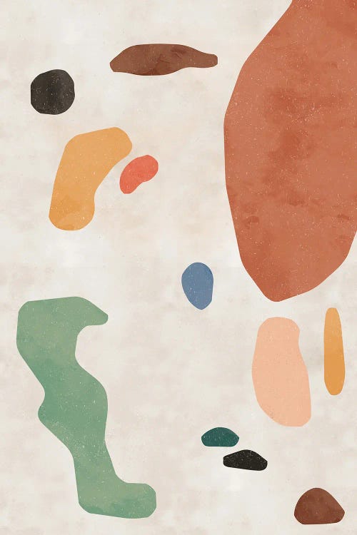 Organic Thin Shapes by Ninola Design wall art