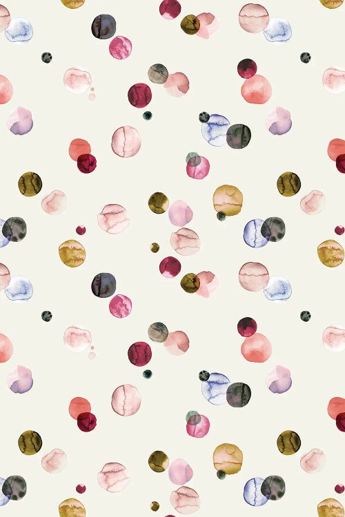 Watercolor Dots Multi