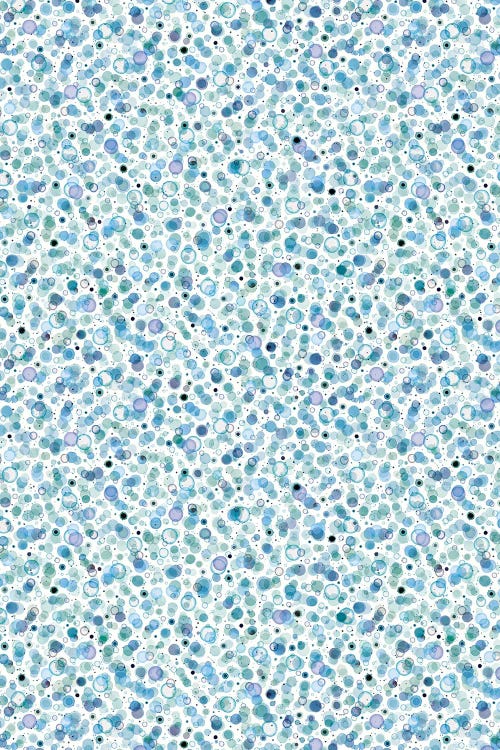 Cosmic Bubbles Blue