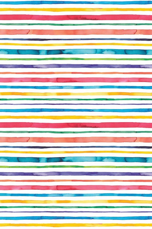 Watercolor Stripes - Multi