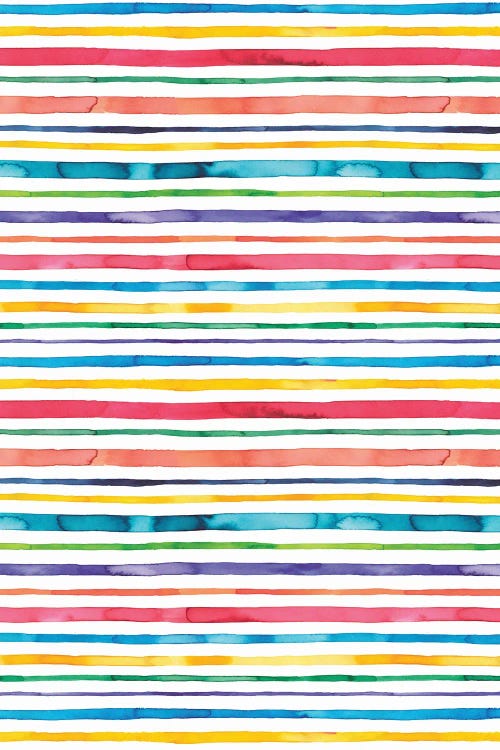 Watercolor Stripes Multi