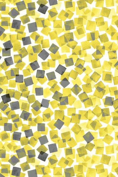 2021 | Ultimate Gray & Illuminating: Confetti Illuminating Yellow by Ninola Design