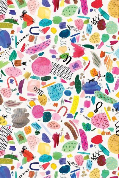 Abstract Marks Scribbles