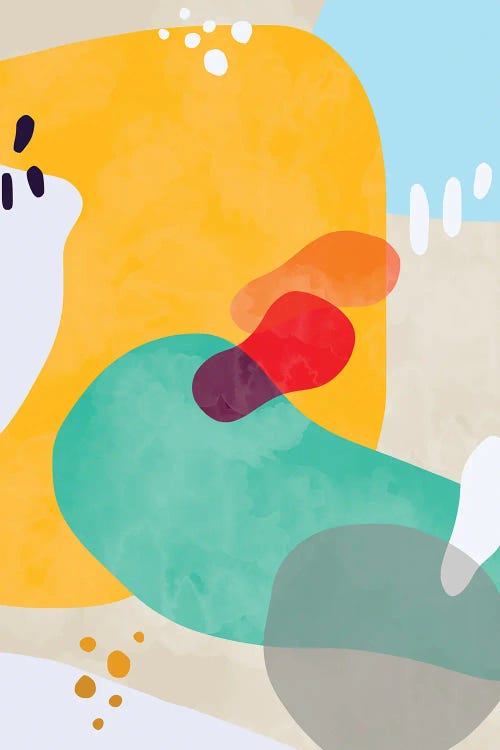 Organic Modern Bold Shapes by Ninola Design wall art
