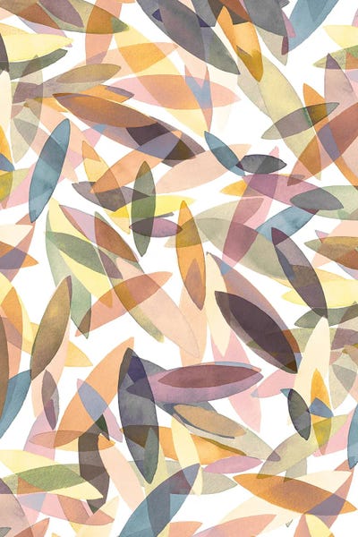 Ninola Design: Surf Colorful Abstract Autumn by Ninola Design