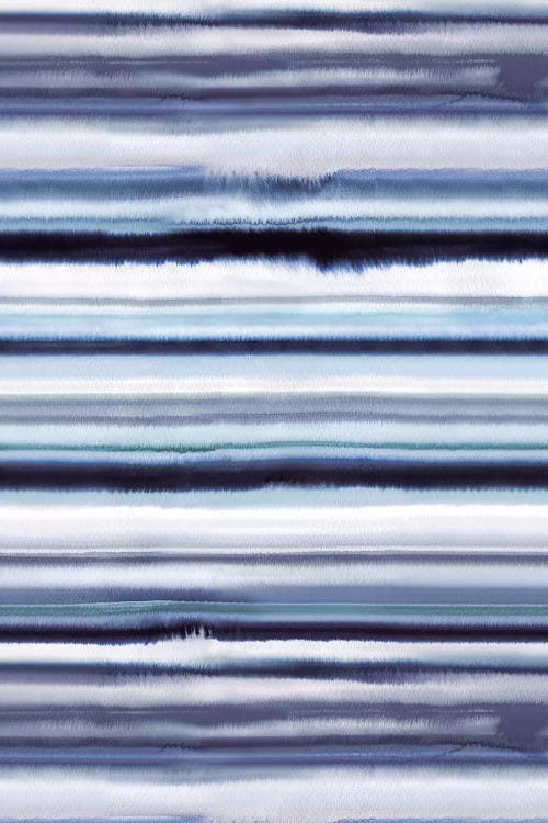 Degrade Ombre Stripes Blue