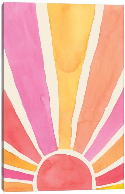 Sun Is Sunshine Canvas Art Print - Sun Art