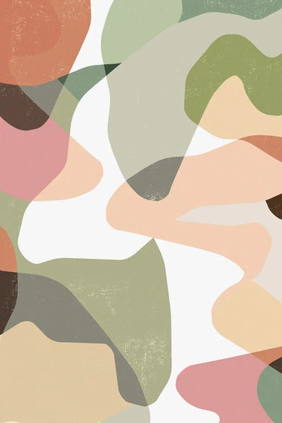 Ninola Design: Abstract Camo Terracotta by Ninola Design