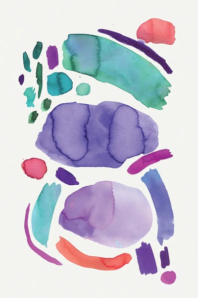 Ninola Design: Abstract Minimal Blue by Ninola Design