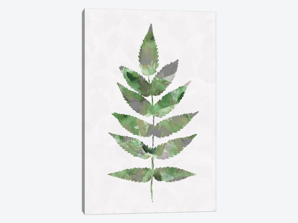 Forest Leave Green by Ninola Design 1-piece Canvas Artwork