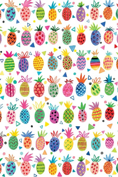 Ninola Design: Geo Pineapples Kids by Ninola Design