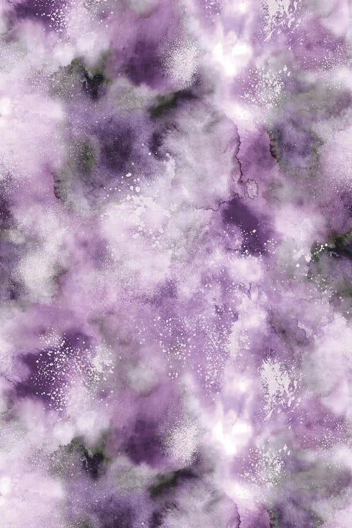 Marble Very Peri Purple by Ninola Design wall art