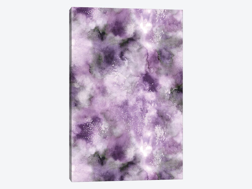Marble Very Peri Purple by Ninola Design 1-piece Canvas Print
