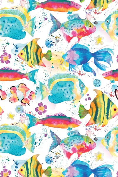 Animal Patterns: Marine Fishes by Ninola Design