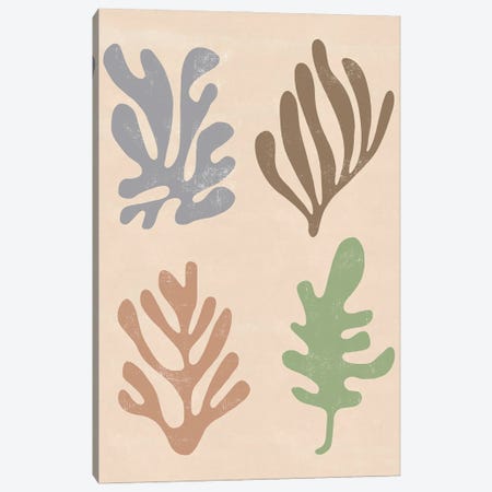 Matisse Decoupes Botanical Leaves Canvas Print #NDE351} by Ninola Design Canvas Print