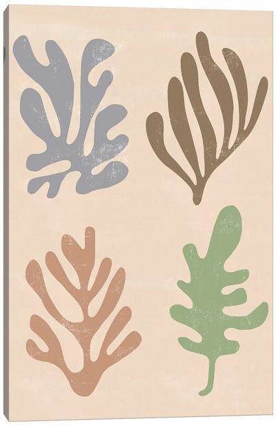 Matisse Decoupes Botanical Leaves Canvas Art Print - The Cut Outs Collection