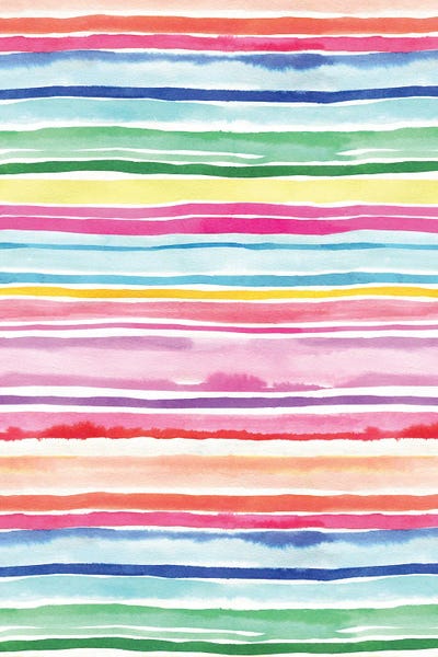 Ninola Design: Summer Stripes Colorful by Ninola Design