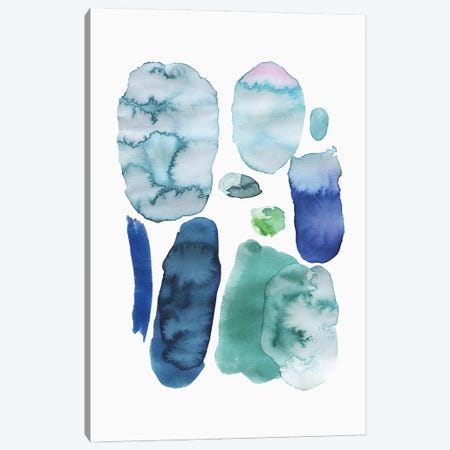 Abstract Scandinavian Palette Blue Canvas Print #NDE387} by Ninola Design Canvas Print