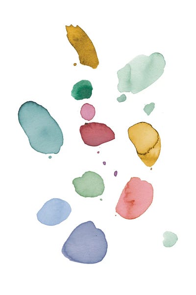 Abstract Spots by Ninola Design canvas print