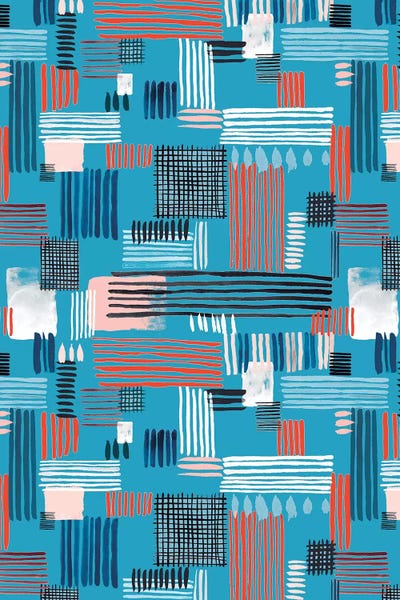 Ninola Design: Geometric Stripy Stitches by Ninola Design