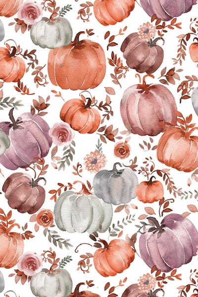 Ninola Design: Pumpkins Cottagecore Fall by Ninola Design