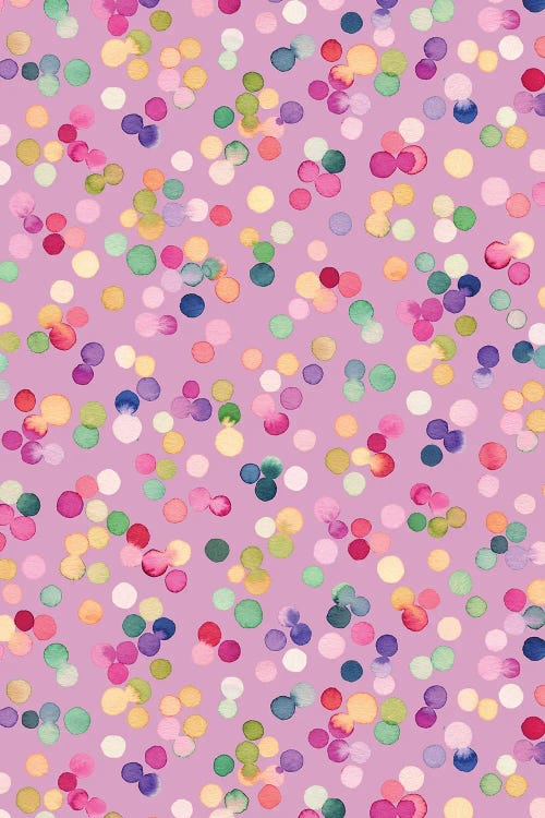 Dots Confetti Joy Lavender Lilac