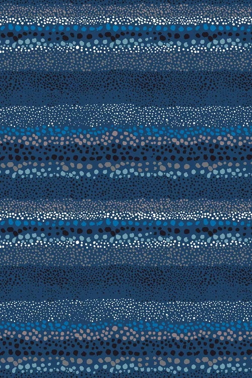 Little Textured Dots Navy