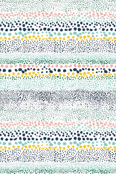 Ninola Design: Little Textured Dots White by Ninola Design