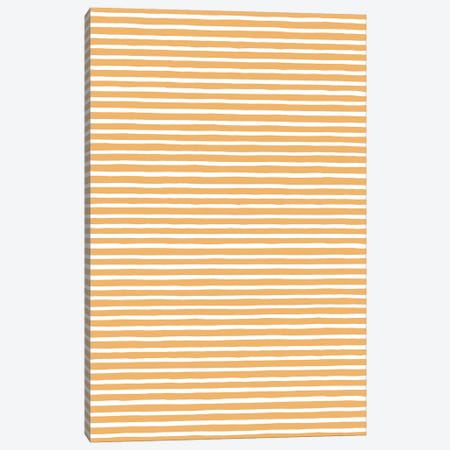 Marker Gold Stripes Canvas Print #NDE66} by Ninola Design Canvas Print