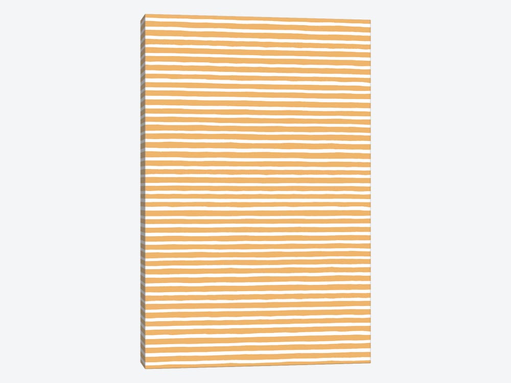 Marker Gold Stripes by Ninola Design 1-piece Art Print