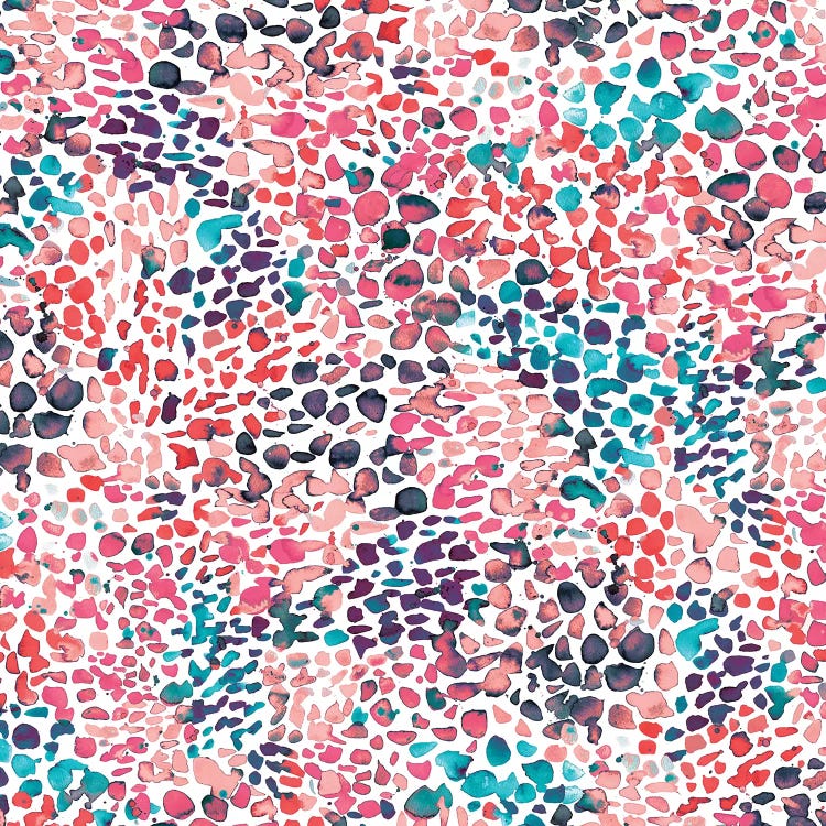 Speckled Watercolor Pink