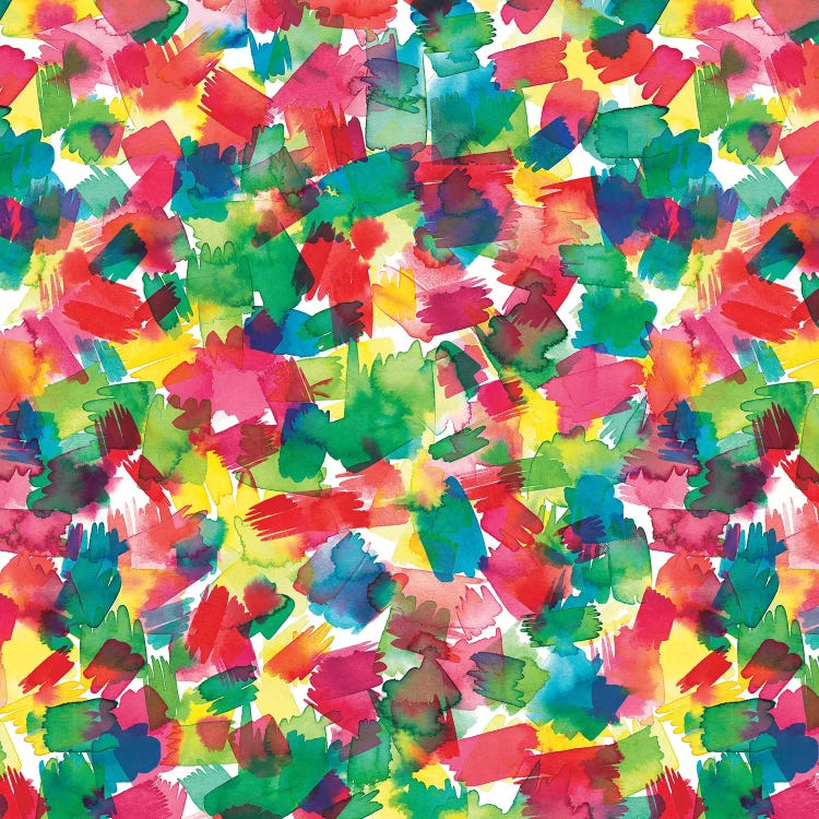 Spring Colors Multicolored by Ninola Design canvas print