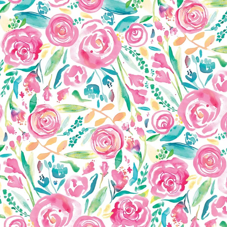 Spring Roses Pastel