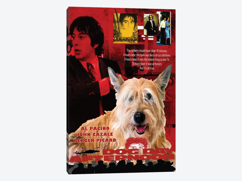 Berger Picard Dog Day Afternoon by Nobility Dogs 1-piece Canvas Wall Art
