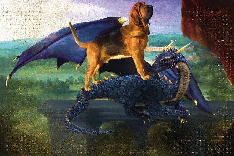 Bloodhound And Blue Dragon