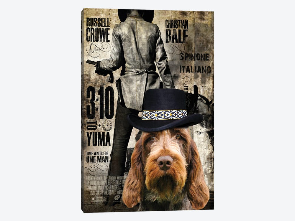 Spinone Italiano 3 10 To Yuma by Nobility Dogs 1-piece Canvas Art Print