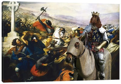 English Cocker Spaniel The Last Battle Canvas Art Print - Spaniels