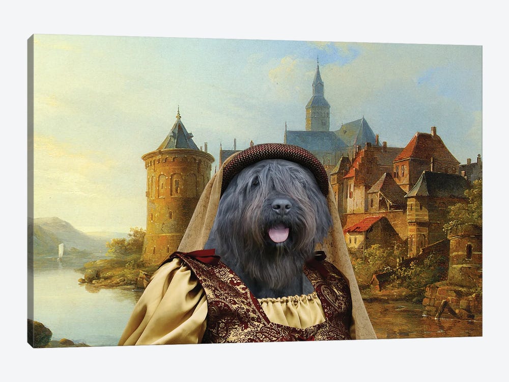 Bouvier Des Flandres A Crusader Bride by Nobility Dogs 1-piece Art Print