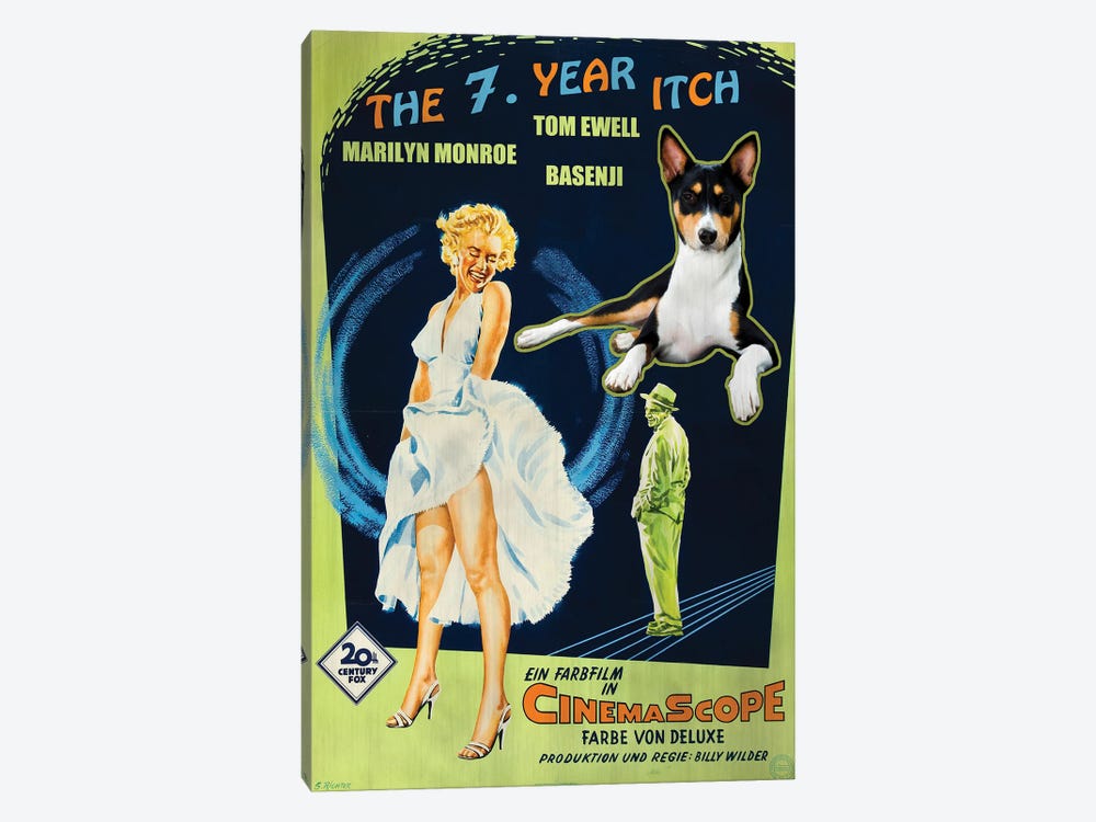Basenji The Seven Year Itch by Nobility Dogs 1-piece Art Print