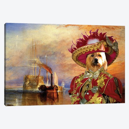 Australian Terrier The Fighting Temeraire Canvas Print #NDG1464} by Nobility Dogs Canvas Art