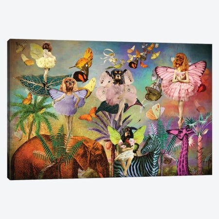 Cavalier King Charles Spaniel Fairy Queen Canvas Print #NDG1513} by Nobility Dogs Art Print