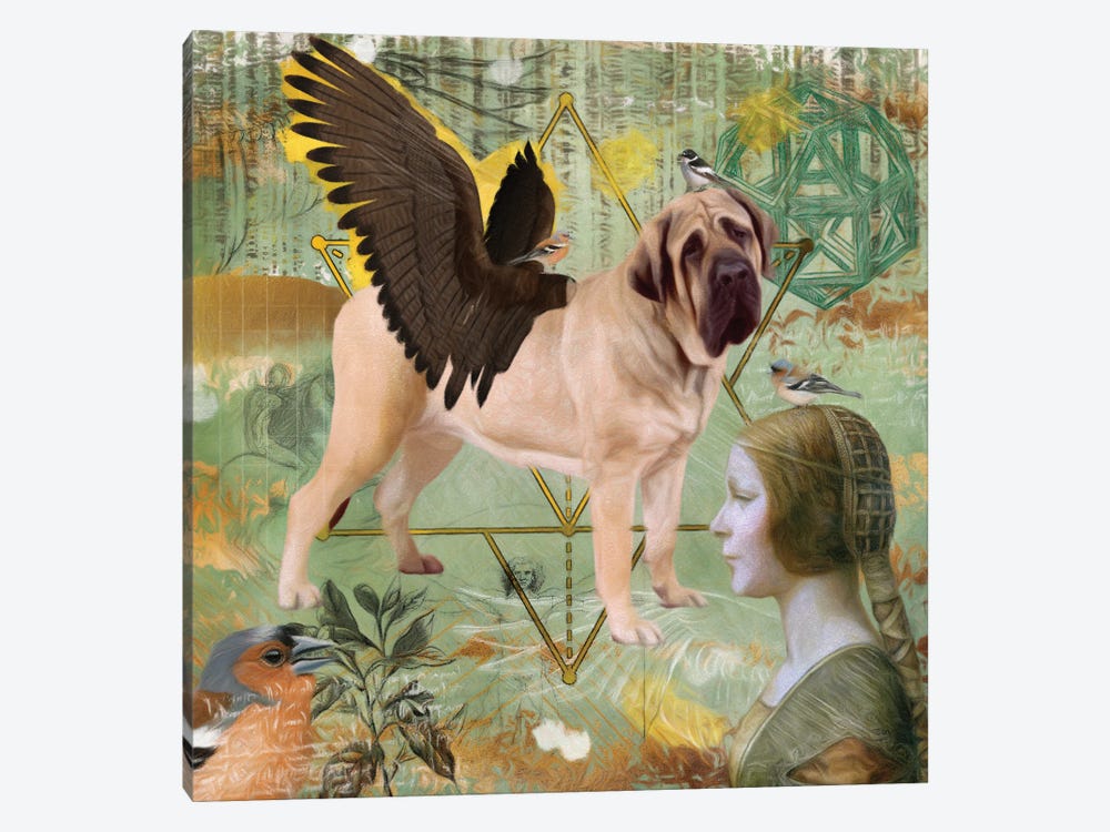 English Mastiff Angel Da Vinci by Nobility Dogs 1-piece Canvas Wall Art