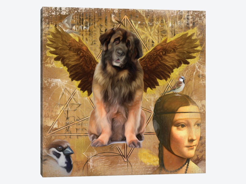 Leonberger Angel Da Vinci by Nobility Dogs 1-piece Art Print
