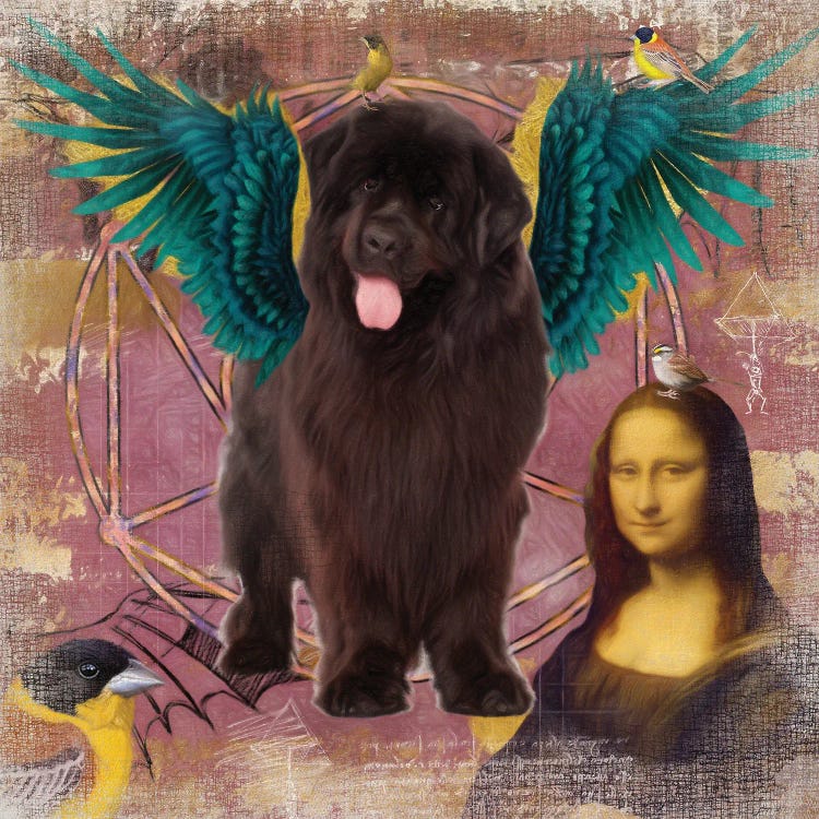 Newfoundland Dog Angel