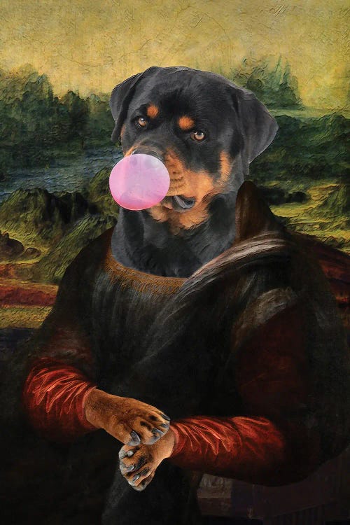 rottweiler paintings