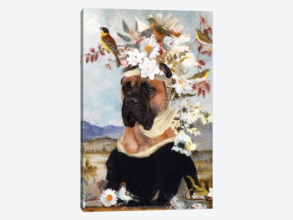Cane Corso Day And Night II by Nobility Dogs 1-piece Canvas Print