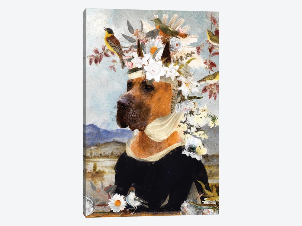 Great Dane Day And Night I by Nobility Dogs 1-piece Canvas Art