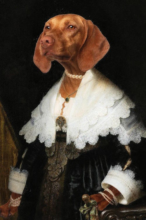 Vizsla Allegory Of Art II