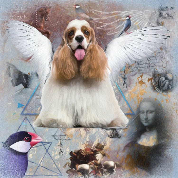 Cocker Spaniel Angel Da Vinci